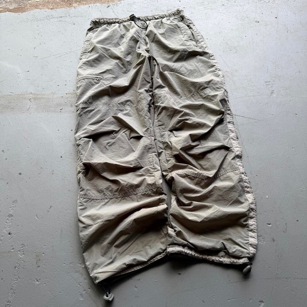 Vintage Energy Zone Khaki Nylon Sweatpants Pants M (10-12)